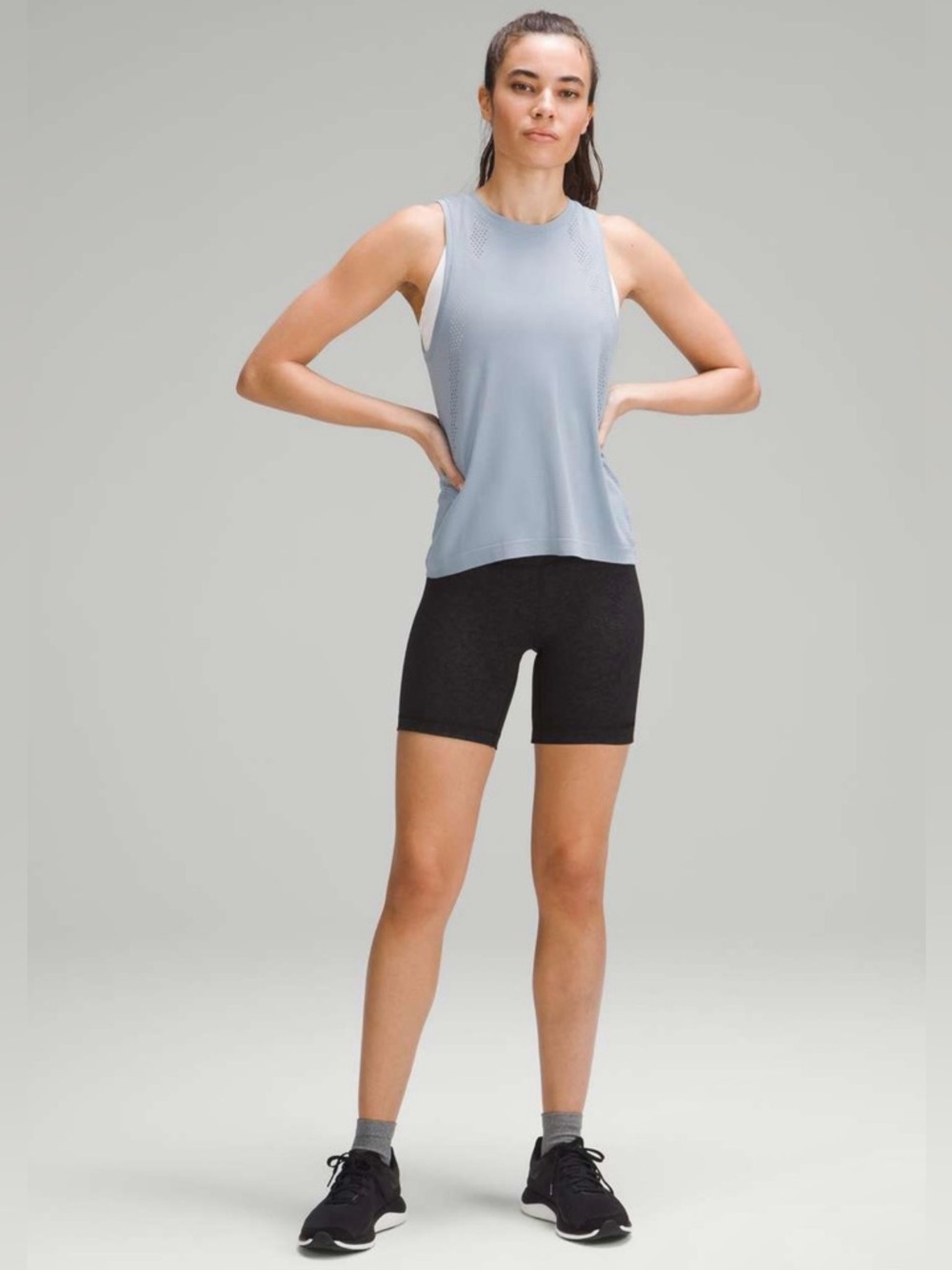 Lululemon Train to Be Tank Top | Chambray